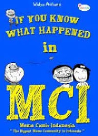 Image of If You Know What Happened In MCI