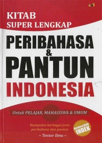 Image of Kitab Super Lengkap Peribahasa & Pantun Indonesia