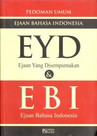 Image of Pedoman Umum EYD dan EBI